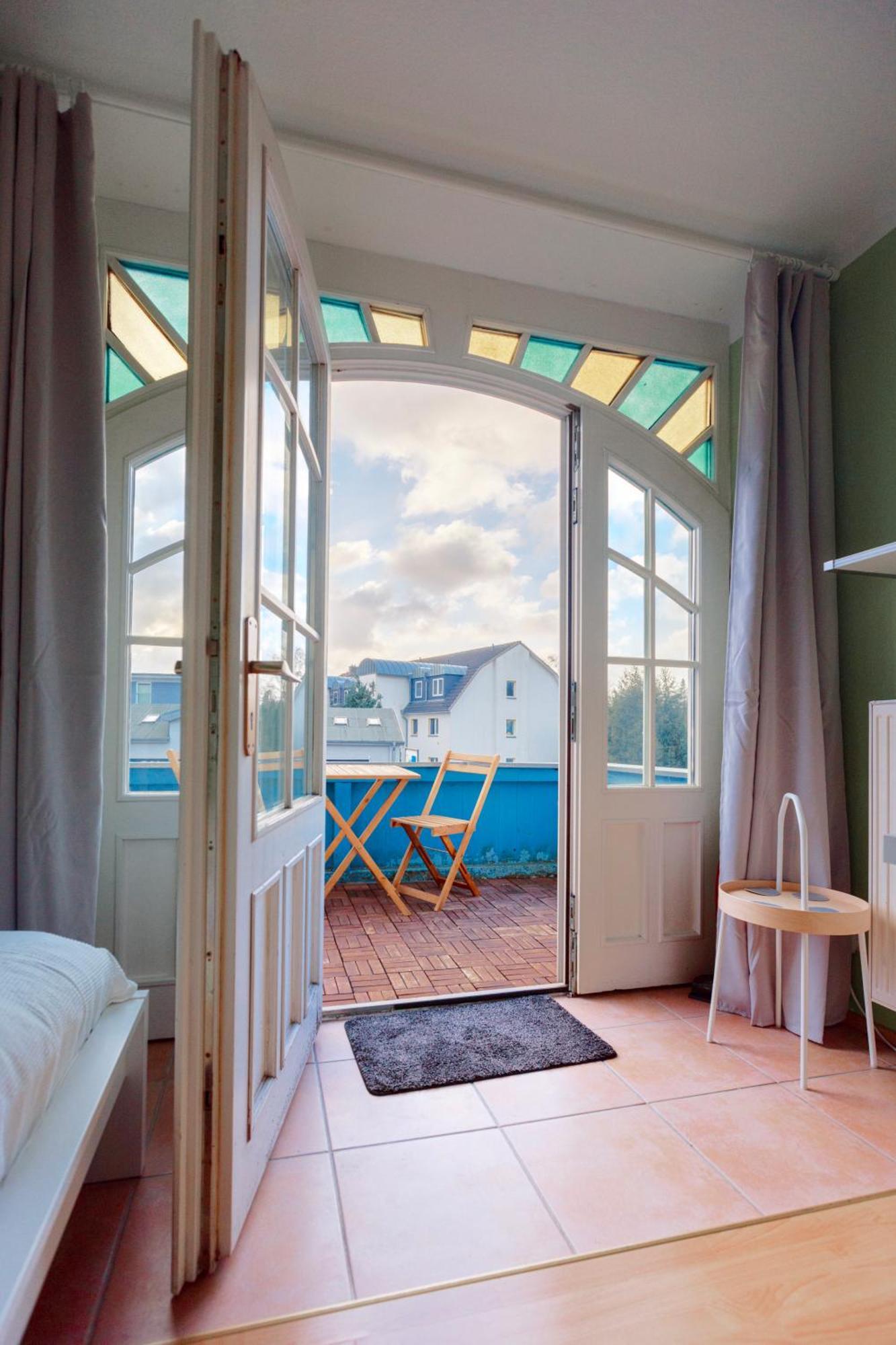 Gemuetliche Wohnung Mit Balkon Wohnung6 Rostock Extérieur photo